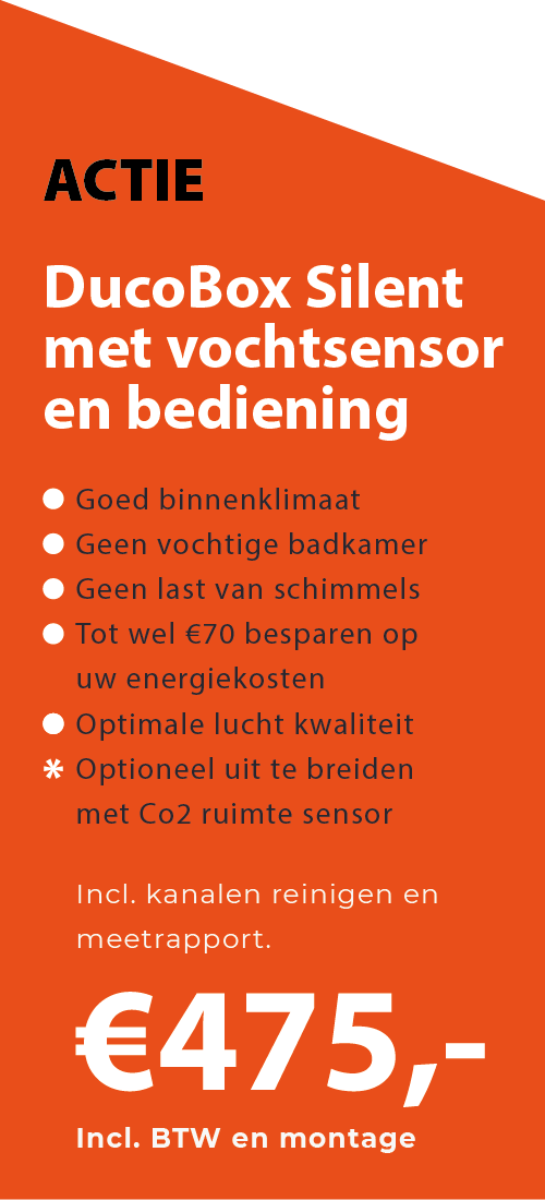 DucoBox Silent Actie